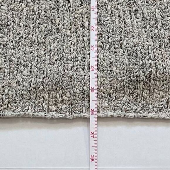 H&M Neutral/Tan Marled Cotton Blend Oversized Chunky Knit Sweater/Tunic, S - Picture 13 of 13